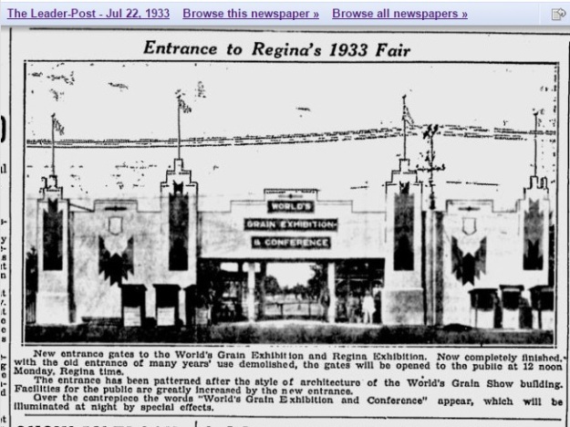 1933 WG ceremonial entrance fair